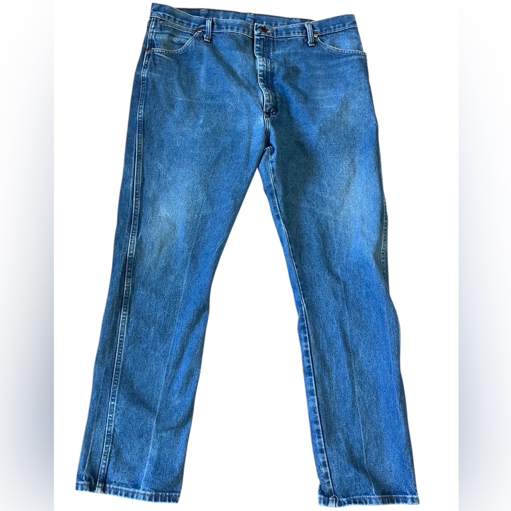 Wrangler 13MWZ Jeans Men's 44x34 Cowboy Cut 100% Cotton